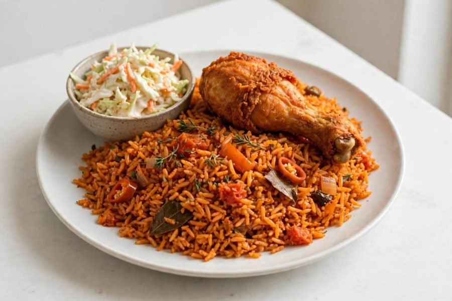 Riz sauté au poulet